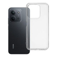 „Xiaomi Redmi 15C“ (173,16 x 81,07 x 8,2) itin skaidrus hibridinis dėklas, skaidrus „Xiaomi Redmi 15C“ (173,16 x 81,07 x 8,2) itin skaidrus hibridinis dėklas, skaidrus