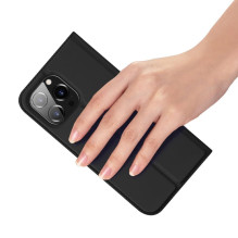 DUX DUCIS wallet case SKIN PRO for IPHONE 14 Pro Max black DUX DUCIS wallet case SKIN PRO for IPHONE 14 Pro Max black