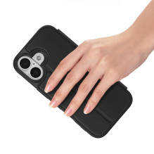 DUX DUCIS piniginės dėklas SKIN PRO, skirtas IPHONE 17, juodas DUX DUCIS piniginės dėklas SKIN PRO, skirtas IPHONE 17, juodas