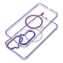 Case for Samsung A57 Frame Clear Hybrid Mag Cover compatible with MagSafe purple Case for Samsung A57 Frame Clear Hybrid Mag Cover compatible with MagSafe purple