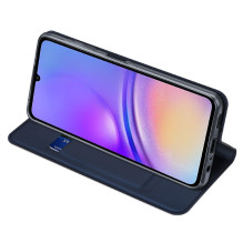 DUX DUCIS piniginės dėklas SKIN PRO, skirtas SAMSUNG A06 5G, mėlynas DUX DUCIS piniginės dėklas SKIN PRO, skirtas SAMSUNG A06 5G, mėlynas