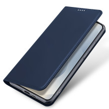 DUX DUCIS piniginės dėklas SKIN PRO, skirtas SAMSUNG S25 Edge, mėlynas DUX DUCIS piniginės dėklas SKIN PRO, skirtas SAMSUNG S25 Edge, mėlynas