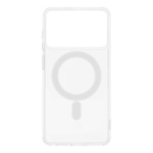 „Samsung S26 EDGE Clear Mag Cover“ (MID) dėklas, suderinamas su „MagSafe“ permatomu dėklu.