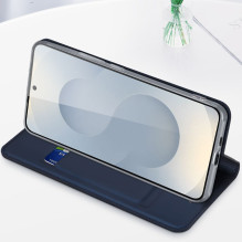 DUX DUCIS wallet case SKIN PRO for SAMSUNG S25 Edge blue DUX DUCIS wallet case SKIN PRO for SAMSUNG S25 Edge blue