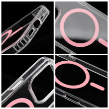 „iPhone 11“ dėklas „Drop Glue“ spalvotas žiedinis „Mag“ dėklas, suderinamas su „MagSafe“, rožinis „iPhone 11“ dėklas „Drop Glue“ spalvotas žiedinis „Mag“ dėklas, suderinamas su „MagSafe“, rožinis
