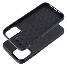 „iPhone 13 PRO“ anglies pluošto dėklas, aukščiausios kokybės, juodas „iPhone 13 PRO“ anglies pluošto dėklas, aukščiausios kokybės, juodas