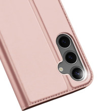 DUX DUCIS wallet case SKIN PRO for SAMSUNG S25 Plus rose