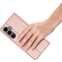 DUX DUCIS SKIN PRO piniginės dėklas, skirtas SAMSUNG S25 Plus, rožinis DUX DUCIS SKIN PRO piniginės dėklas, skirtas SAMSUNG S25 Plus, rožinis