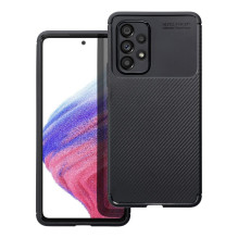 Case for Samsung A53 5G Carbon Premium black