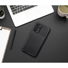 Samsung A53 5G Carbon Premium dėklas, juodas Samsung A53 5G Carbon Premium dėklas, juodas
