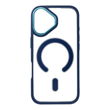 Case for iPhone 17 Color Edge Mag Cover compatible with MagSafe blue Case for iPhone 17 Color Edge Mag Cover compatible with MagSafe blue