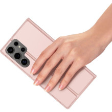 DUX DUCIS wallet case SKIN PRO for SAMSUNG S25 Ultra rose DUX DUCIS wallet case SKIN PRO for SAMSUNG S25 Ultra rose
