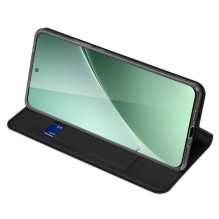 DUX DUCIS SKIN PRO piniginės dėklas, skirtas XIAOMI 15 Pro, juodas