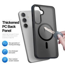 DUX DUCIS case YIND compatible with MagSafe for SAMSUNG S25 Plus black DUX DUCIS case YIND compatible with MagSafe for SAMSUNG S25 Plus black