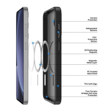 DUX DUCIS case YIND compatible with MagSafe for SAMSUNG S25 Plus black DUX DUCIS case YIND compatible with MagSafe for SAMSUNG S25 Plus black