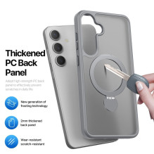 DUX DUCIS case YIND comptible with MagSafe for SAMSUNG S25 Plus grey