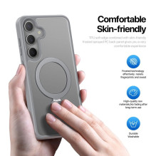 DUX DUCIS case YIND comptible with MagSafe for SAMSUNG S25 Plus grey