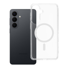 Dėklas, skirtas „Samsung S26 PLUS Clear Mag Cover Elite“ (STR / NEGELTONUOJAMAS), suderinamas su „MagSafe“ permatomu dėk Dėklas, skirtas „Samsung S26 PLUS Clear Mag Cover Elite“ (STR / NEGELTONUOJAMAS), suderinamas su „MagSafe“ permatomu dėk