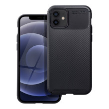 Case for iPhone 12 / 12 PRO Carbon Premium black