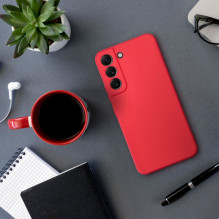 Samsung A26 5G dėklas, minkštas, raudonas