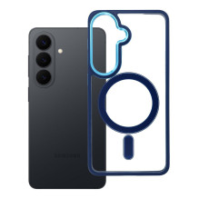 „Samsung S26 Color Edge Mag Cover“ dėklas, suderinamas su „MagSafe“, mėlynas