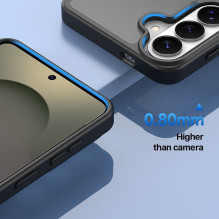 DUX DUCIS YIND dėklas, suderinamas su „MagSafe“, skirtas SAMSUNG S26, juodas