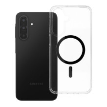 Dėklas, skirtas „Samsung A17 Drop Glue“, spalvingas žiedinis Mag dėklas, suderinamas su „MagSafe“, tamsiai žalias