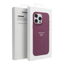 „iPhone 12 PRO“ dėklas, suderinamas su „MagSafe“ ir rausvai violetiniu atspalviu, „Frame Mag Cover“.
