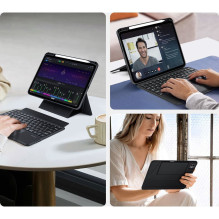 DUX DUCIS case DK foldable with Wireless Keyboard for iPad Pro 11 (2024) black DUX DUCIS case DK foldable with Wireless Keyboard for iPad Pro 11 (2024) black