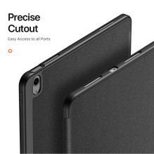 DUX DUCIS case DOMO foldable with pencil storage for iPad Air 13 (2024) black DUX DUCIS case DOMO foldable with pencil storage for iPad Air 13 (2024) black