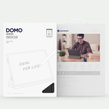 DUX DUCIS DOMO sulankstomas dėklas su pieštuko dėklu, skirtas iPad Air 13 (2024), juodas DUX DUCIS DOMO sulankstomas dėklas su pieštuko dėklu, skirtas iPad Air 13 (2024), juodas