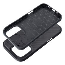 „iPhone 16 PRO“ anglies pluošto dėklas, aukščiausios kokybės, juodas „iPhone 16 PRO“ anglies pluošto dėklas, aukščiausios kokybės, juodas