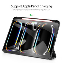 DUX DUCIS case DOMO foldable with pencil storage for iPad Pro 11 (2024) black DUX DUCIS case DOMO foldable with pencil storage for iPad Pro 11 (2024) black