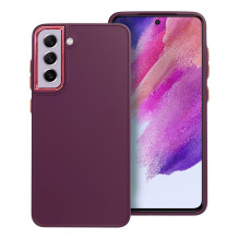 Case for Samsung S21 FE Frame purple Case for Samsung S21 FE Frame purple