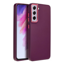 „Samsung S21 FE Frame“ dėklas, violetinis „Samsung S21 FE Frame“ dėklas, violetinis
