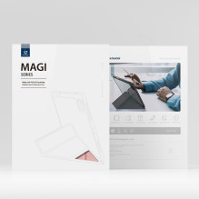 DUX DUCIS dėklas MAGI su pieštuko dėklu, skirtas iPad Air 13 (2024), juodas DUX DUCIS dėklas MAGI su pieštuko dėklu, skirtas iPad Air 13 (2024), juodas