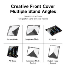 DUX DUCIS case MAGI with pencil storage for iPad Pro 11 (2024) black DUX DUCIS case MAGI with pencil storage for iPad Pro 11 (2024) black