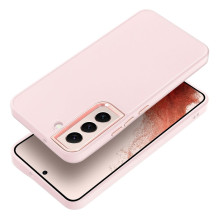 „Samsung S22 Frame“ dėklas, miltelinės rožinės spalvos