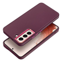 Case for Samsung S22 Frame purple Case for Samsung S22 Frame purple