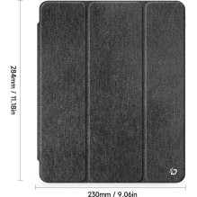 DUX DUCIS case UNID foldable with pencil storage for iPad Pro 13 (2024) black DUX DUCIS case UNID foldable with pencil storage for iPad Pro 13 (2024) black
