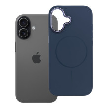 Case for iPhone 17 Frame Mag Cover compatible with MagSafe navy blue Case for iPhone 17 Frame Mag Cover compatible with MagSafe navy blue