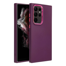 Case for Samsung S22 ULTRA Frame purple Case for Samsung S22 ULTRA Frame purple