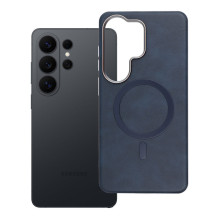 Dėklas, skirtas „Samsung S26 ULTRA Gentleman Mag Cover“, suderinamas su „MagSafe“, tamsiai mėlynas Dėklas, skirtas „Samsung S26 ULTRA Gentleman Mag Cover“, suderinamas su „MagSafe“, tamsiai mėlynas