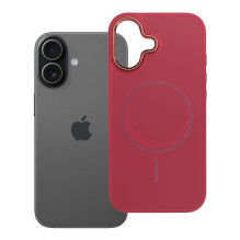 Case for iPhone 17 Frame Mag Cover compatible with MagSafe magenta Case for iPhone 17 Frame Mag Cover compatible with MagSafe magenta