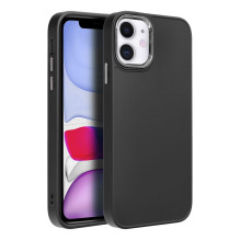 iPhone 11 dėklas, juodas, rėmelis iPhone 11 dėklas, juodas, rėmelis
