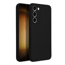 Samsung S23 PLUS silikoninis dėklas, juodas Samsung S23 PLUS silikoninis dėklas, juodas