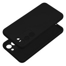 Samsung S23 PLUS silikoninis dėklas, juodas Samsung S23 PLUS silikoninis dėklas, juodas