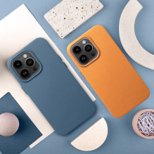 Case for Samsung S25 PLUS Leather Mag Cover compatible with MagSafe blue Case for Samsung S25 PLUS Leather Mag Cover compatible with MagSafe blue