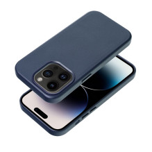 Case for Samsung S25 PLUS Leather Mag Cover compatible with MagSafe blue Case for Samsung S25 PLUS Leather Mag Cover compatible with MagSafe blue