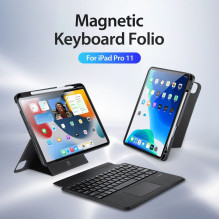 DUX DUCIS case DK foldable with Wireless Keyboard for iPad 4 / 5 / 6 / iPad Pro 11 (2018 / 2020 / 2021 / 2022) black DUX DUCIS case DK foldable with Wireless Keyboard for iPad 4 / 5 / 6 / iPad Pro 11 (2018 / 2020 / 2021 / 2022) black